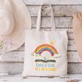 Take a Look It's In a Book Vintage Reading Teacher Rainbow Canvas Tote Bag Take a Look It's In a Book Vintage Reading Teacher Rainbow Canvas Tote Bag