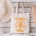 Los Angeles Hotrods Automotive Nostalgia Distressed Premium Tri-Blend Canvas Tote Bag