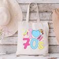 I Love 70's Retro Style Nostalgia Vibe 1970's Party Premium Tri-Blend Canvas Tote Bag I Love 70's Retro Style Nostalgia Vibe 1970's Party Premium Tri-Blend Canvas Tote Bag