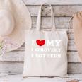 I Love My Introvert Brothers I Heart My Introvert Brothers Canvas Tote Bag I Love My Introvert Brothers I Heart My Introvert Brothers Canvas Tote Bag