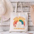 Low Social Battery Introvert Energy Canvas Tote Bag Low Social Battery Introvert Energy Canvas Tote Bag