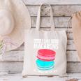 Macaroons Dessert Antisocial Introvert Pastries Food Lover Canvas Tote Bag