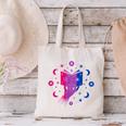Magic Bi-Pride Book Of Cosmic Energy Canvas Tote Bag Magic Bi-Pride Book Of Cosmic Energy Canvas Tote Bag