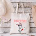 Med School Graduation Bunny Medical New Doctor Canvas Tote Bag