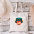 Middle School Graduation Gaming Vintage Level Complete Canvas Tote Bag
