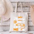 My Mommy Did It And She Did It For Me Graduation Diploma Canvas Tote Bag