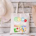 Next Stop Kindergarten Preschool Graduation 2025 Boy Girl Canvas Tote Bag
