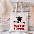 Next Stop Middle School Graduation Canvas Tote Bag