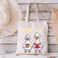 How Many Nights Reading Goose Book Lover Reader Canvas Tote Bag
