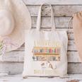 I Have No Shelf Control Book Lover Bookworms Canvas Tote Bag
