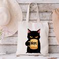 Nope Coffee Cat – Introvert Humor Monday Kitty Canvas Tote Bag Nope Coffee Cat – Introvert Humor Monday Kitty Canvas Tote Bag