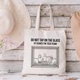 Do Not Tap On The Glass Sound Booth Introvert Canvas Tote Bag Do Not Tap On The Glass Sound Booth Introvert Canvas Tote Bag
