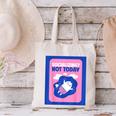 Not Today Cool Fun Cute Introvert Cat Character Canvas Tote Bag Not Today Cool Fun Cute Introvert Cat Character Canvas Tote Bag