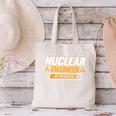 Nuclear Engineer In Progress Engineer Graduation Canvas Tote Bag