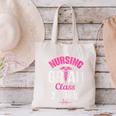 Nursing School Graduation Class Of 2019 RN Student Canvas Tote Bag