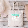 Nursing School Survivor RN Grad Nurse Graduation Student Canvas Tote Bag