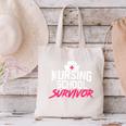 Nursing School Survivor Shirt Graduation Party Tee Canvas Tote Bag
