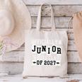 Officially a Junior Future Class Of 2027 Senior Graduation Canvas Tote Bag