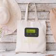 Old School 90s Pager Retro Nostalgia Vintage Tech Gen Canvas Tote Bag