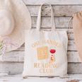 One-Handed Reading Club Smutty Book Lover Canvas Tote Bag