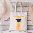 Orange Tabby Cat Graduation Distressed Shirt For Grads For Men Women Girls Kids Canvas Tote Bag