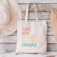 Oysters And Beer Lovers Introvert Quote Vintage Retro Canvas Tote Bag Oysters And Beer Lovers Introvert Quote Vintage Retro Canvas Tote Bag