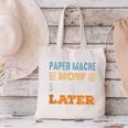 Paper Mache Now Minimal Socializing Introvert Vintage Canvas Tote Bag Paper Mache Now Minimal Socializing Introvert Vintage Canvas Tote Bag