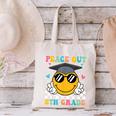 Peace Out 5th Grade Graduation Last Day Of School Canvas Tote Bag
