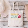 Peace Out 8th Grade Graduation Last Day Of School Canvas Tote Bag