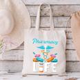 Pharmacy Life Pharmacist Chemist Student PharmD Graduation Canvas Tote Bag