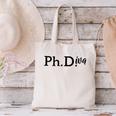 PhD Graduation Women Doctorate Degree PhDiva Canvas Tote Bag
