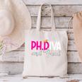 PhDiva Graduation Doctorate Student Graduate Canvas Tote Bag