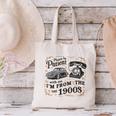 Please B Patient With Me I'm From The 1900s Vintage Canvas Tote Bag