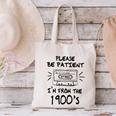 Please Be-Patient I'm From The 1900s Retro Cassette Tape Canvas Tote Bag Please Be-Patient I'm From The 1900s Retro Cassette Tape Canvas Tote Bag
