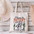 Please Be Patient I'm From The 1900s Cowboy Skeleton Canvas Tote Bag Please Be Patient I'm From The 1900s Cowboy Skeleton Canvas Tote Bag