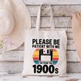 Please Be Patient With Me I'm From The 1900s Floppy Disk Premium Canvas Tote Bag
