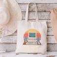 Please Be Patient I'm From The 1900s Retro Computer Geek PC Premium Canvas Tote Bag