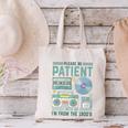 Please Be Patient With Me I'm From The 1900s Retro Vintage Premium Canvas Tote Bag Please Be Patient With Me I'm From The 1900s Retro Vintage Premium Canvas Tote Bag
