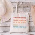 Please Be Patient With Me I'm From The 1900s Sarcastic Premium Canvas Tote Bag