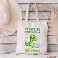 Please Be Patient With Me I'm From The 1900s Soft Tee Premium Canvas Tote Bag