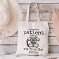 Please Be Patient With Me I'm From The 1900s Telephone Tees Canvas Tote Bag Please Be Patient With Me I'm From The 1900s Telephone Tees Canvas Tote Bag