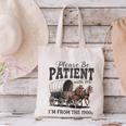 Please Be Patient With Me I'm From The 1900s Vintage Raglan Baseball Tee Canvas Tote Bag