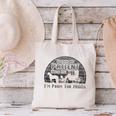 Please Be Patient With Me I'm From The 1900s Vintage Retro Raglan Baseball Tee Canvas Tote Bag
