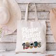 Please Be Patient I'm From The 1900s Vintage Tech Graphic Canvas Tote Bag Please Be Patient I'm From The 1900s Vintage Tech Graphic Canvas Tote Bag