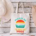 Please Be Patient I'm From The 1900s Vintage Zeppelin Canvas Tote Bag