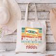 Please Be Patient-With Me I'm From The 1900s Retro Music Canvas Tote Bag