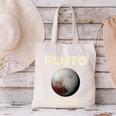 Pluto Never Forget 1930-2006 Planet Space Science Nostalgia Canvas Tote Bag