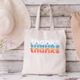 Polite Introvert Thanks But No Thanks Retro Graphic Canvas Tote Bag Polite Introvert Thanks But No Thanks Retro Graphic Canvas Tote Bag