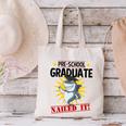 Pre K Nailed It Shirt 2019 Shark Graduation TShirt Canvas Tote Bag