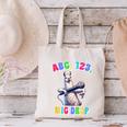 Preschool Graduate Shirt ABC 123 Mic Drop Llama Graduation Canvas Tote Bag